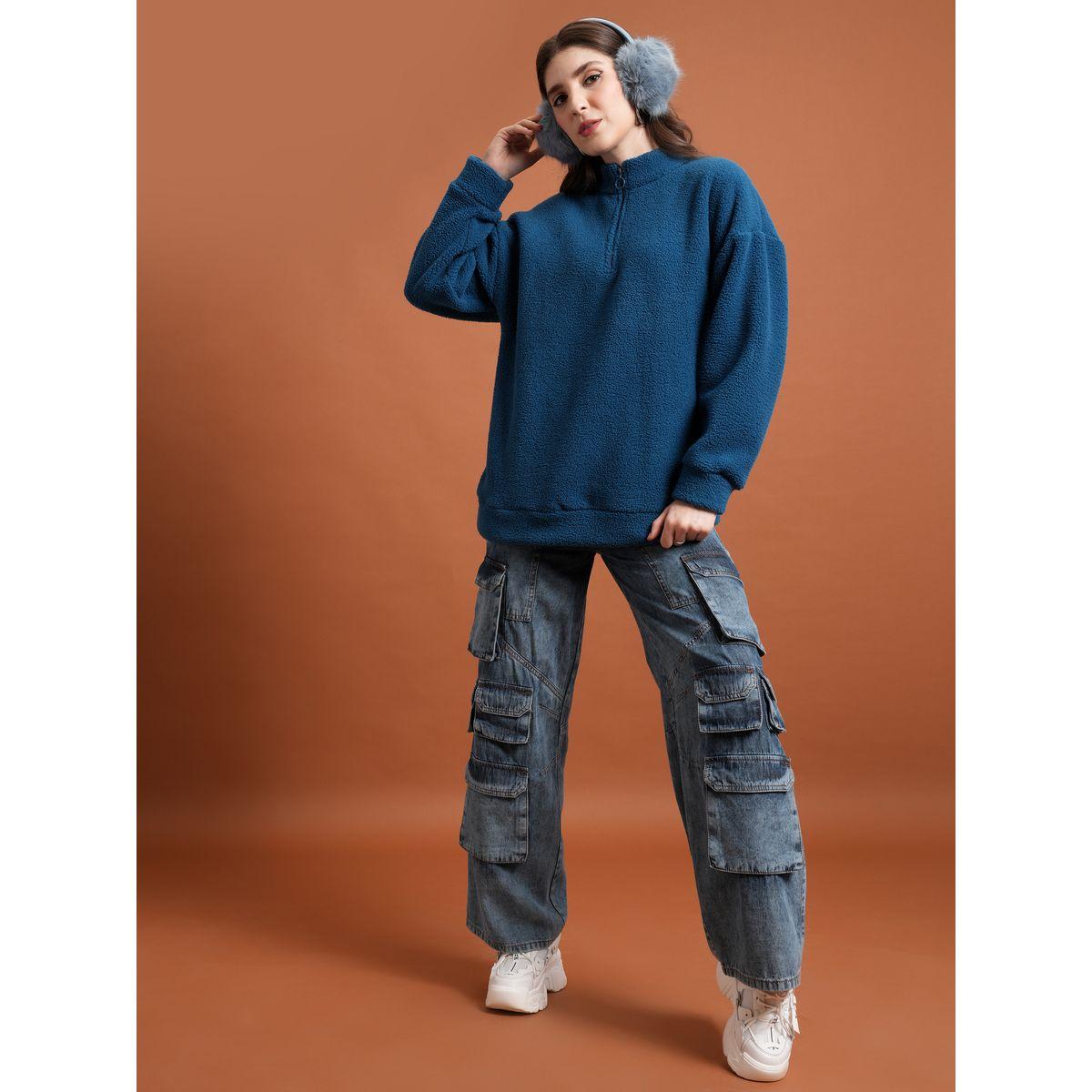سويت شيرت فضفاض مع أكتاف منخفضة طوكيو توكيز × ستايلي-women-clothing-hoodiesandsweatshirts-sweatshirts-image-2