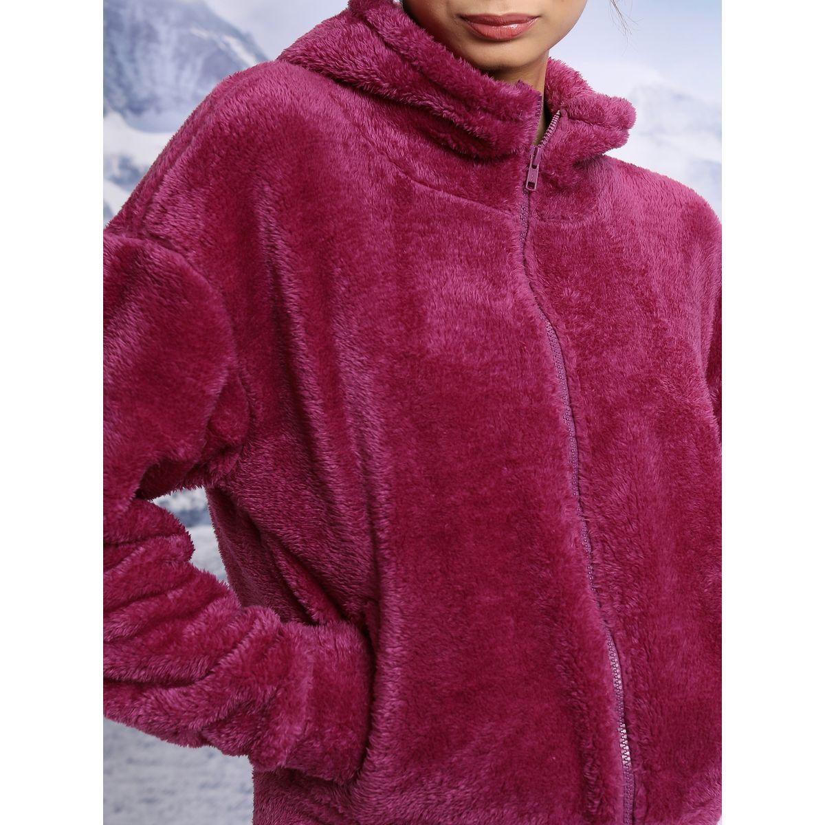 Tokyo Talkies X Styli  Relaxed Fit Hooded Fleece Sweatshirt-women-clothing-hoodiesandsweatshirts-sweatshirts-image-5