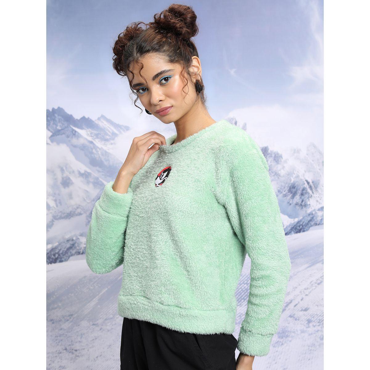 Tokyo Talkies X Styli  Embroidered Patch Detail Sweatshirt-women-winterwear-hoodiesandsweatshirts-sweatshirts-image-4