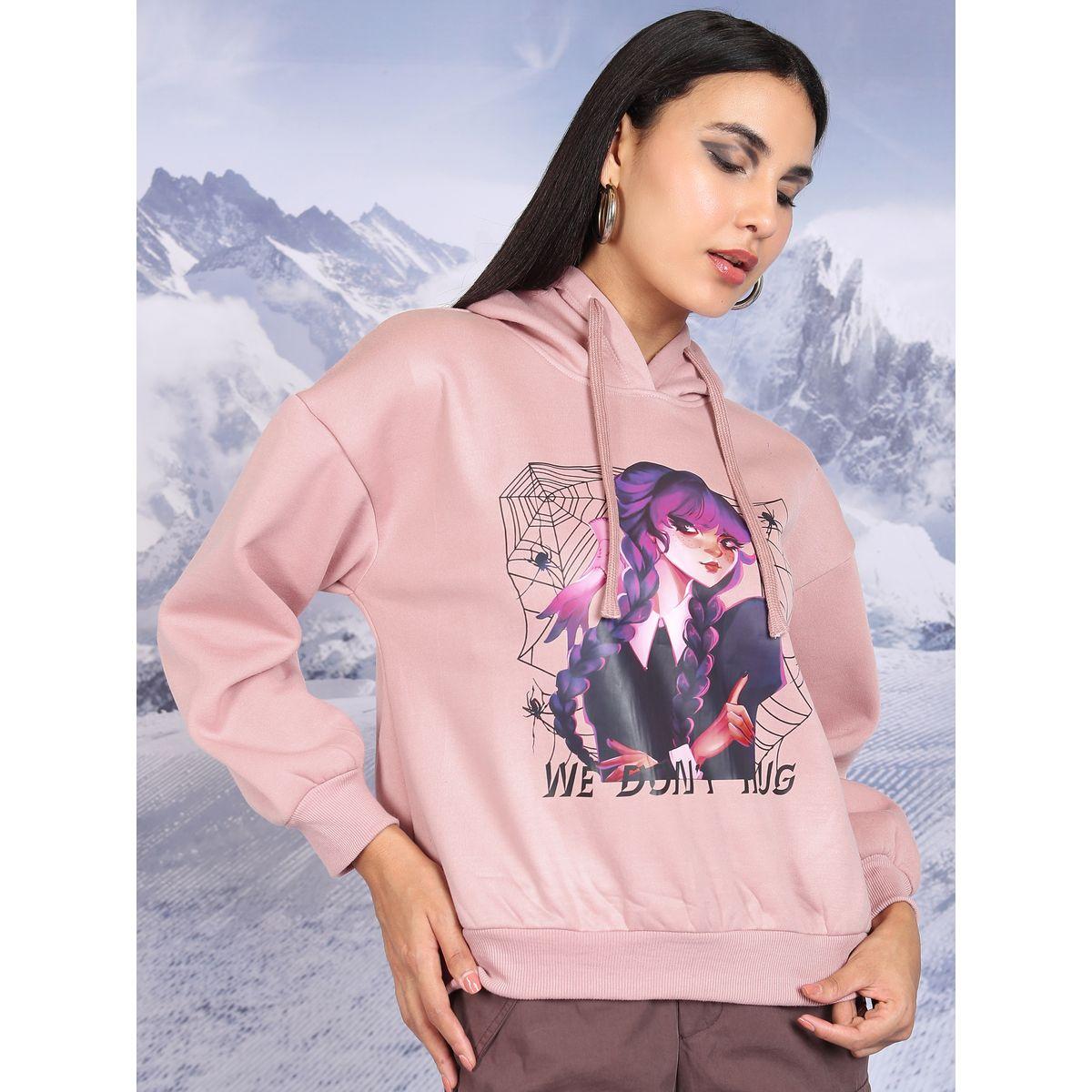 هودي فضفاض مطبع بطبعة جرافيك طوكيو توكيز × ستايلي-women-clothing-hoodiesandsweatshirts-hoodies-image-1