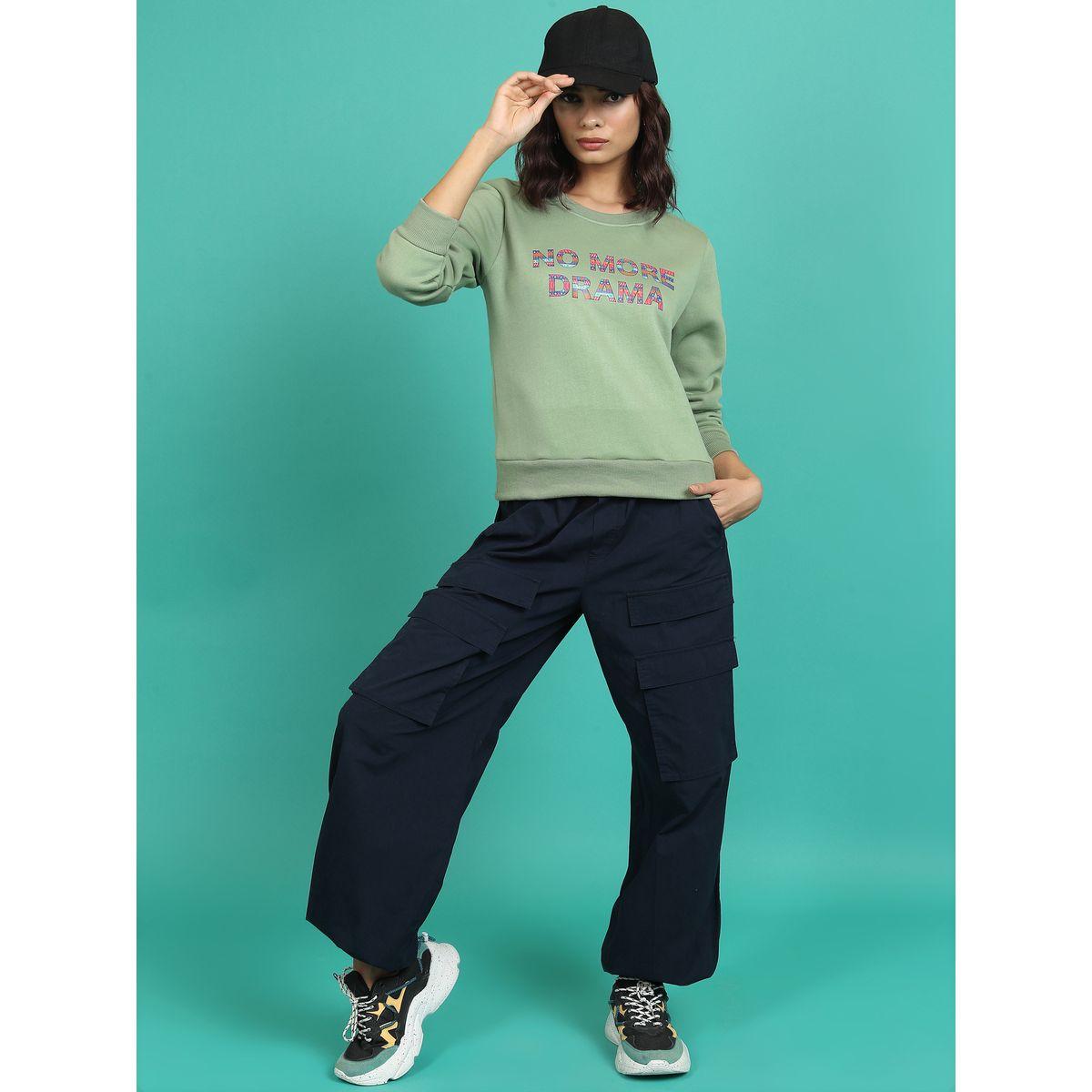 Tokyo Talkies X Styli  Regular Fit Slogan Print Sweatshirt-women-winterwear-hoodiesandsweatshirts-sweatshirts-image-2