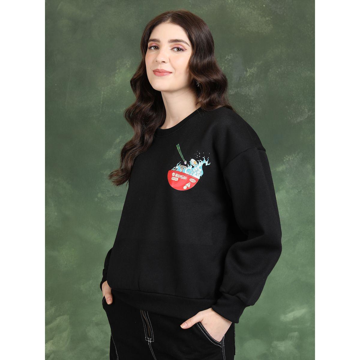 سويت شيرت فضفاض بطبعة جرافيك طوكيو توكيز × ستايلي-women-winterwear-hoodiesandsweatshirts-sweatshirts-image-4