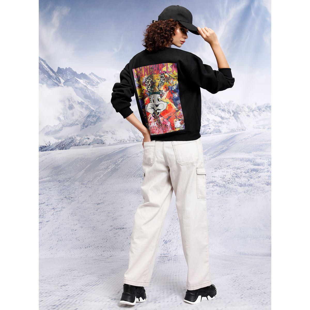 سويت شيرت فضفاض بطبعة جرافيك طوكيو توكيز × ستايلي-women-clothing-hoodiesandsweatshirts-sweatshirts-image-2