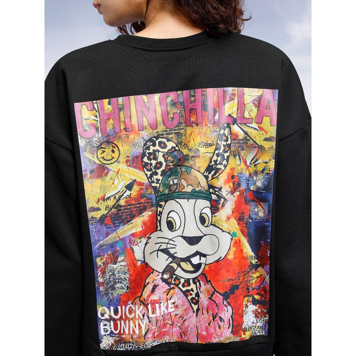سويت شيرت فضفاض بطبعة جرافيك طوكيو توكيز × ستايلي-women-clothing-hoodiesandsweatshirts-sweatshirts-image-5