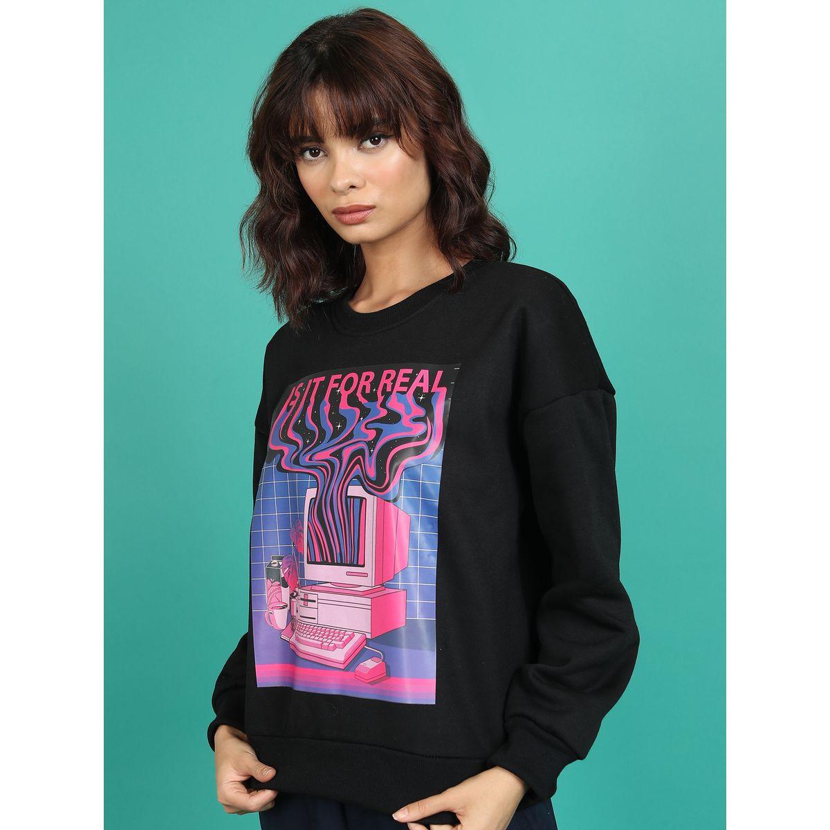 Tokyo Talkies X Styli  Oversized Graphic Print Sweatshirt-women-winterwear-hoodiesandsweatshirts-sweatshirts-image-4