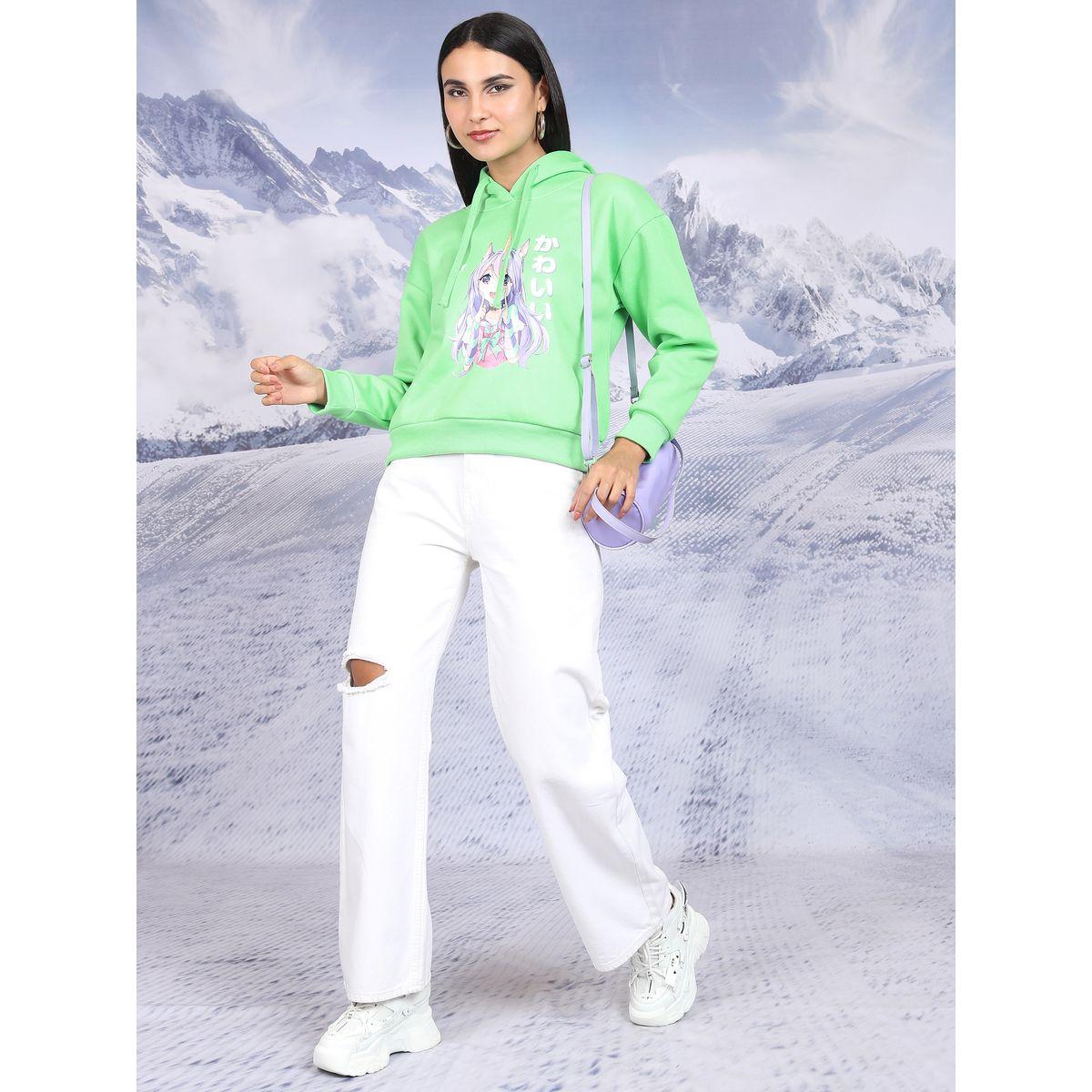 هودي بطبعة حيوان وأكتاف منخفضة طوكيو توكيز × ستايلي-women-clothing-hoodiesandsweatshirts-hoodies-image-2