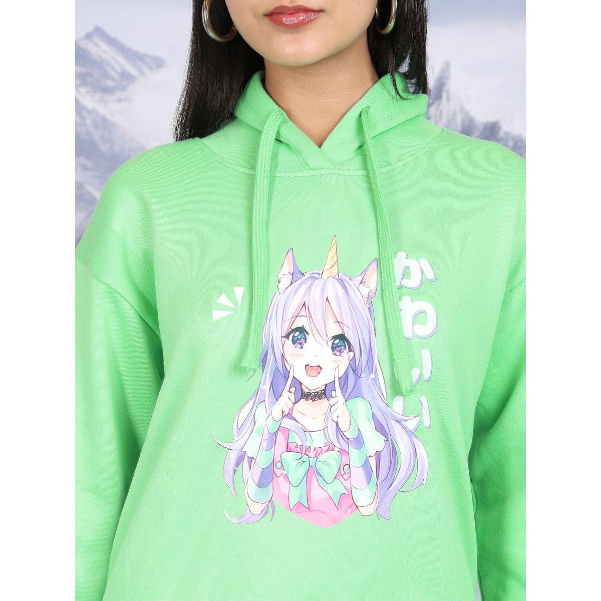 هودي بطبعة حيوان وأكتاف منخفضة طوكيو توكيز × ستايلي-women-clothing-hoodiesandsweatshirts-hoodies-image-5