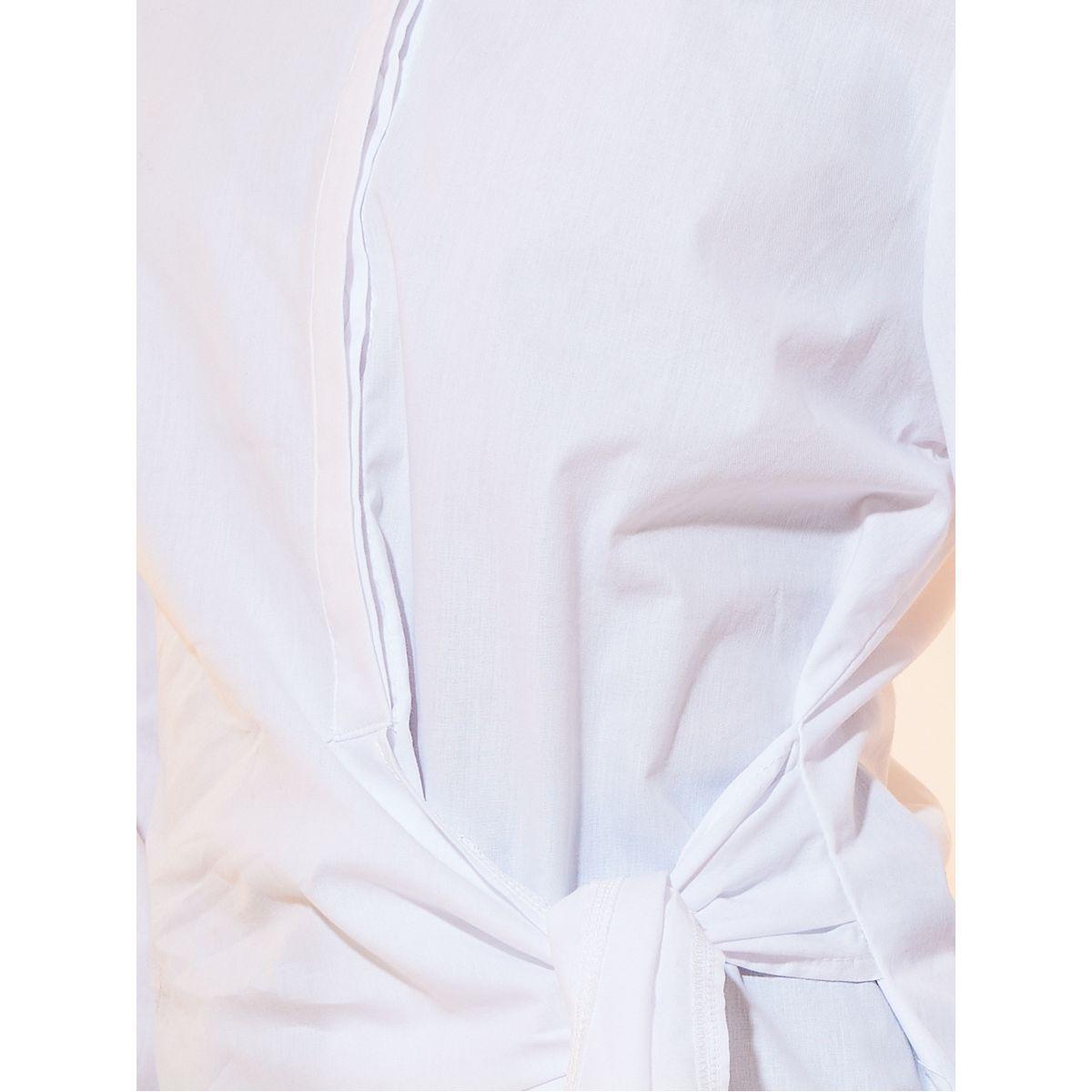 Styli Side Bow Tie Regular Fit Shirt-women-clothing-shirtsandblouses-shirts-image-4