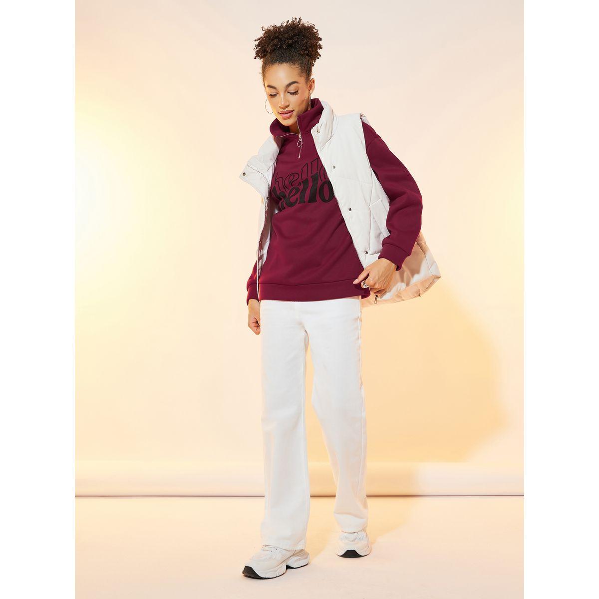سويت شيرت فضفاض مطبع بكتابة-women-clothing-hoodiesandsweatshirts-sweatshirts-image-2