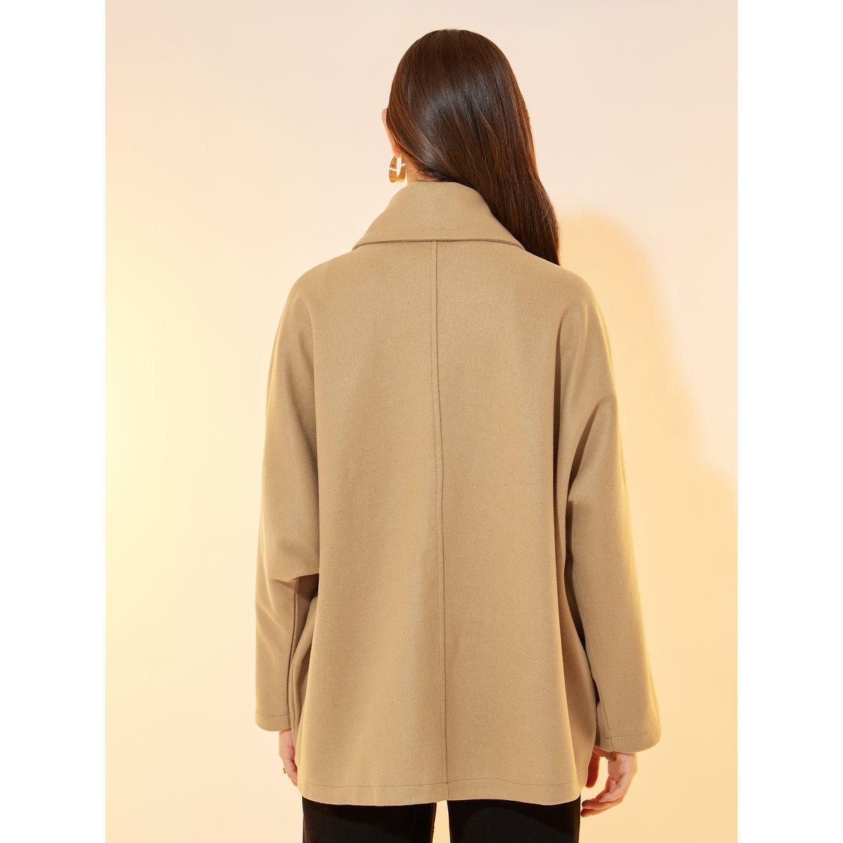 معطف فضفاض بأزرار غلق وأكتاف منخفضة-women-clothing-coatsandjackets-coats-image-5