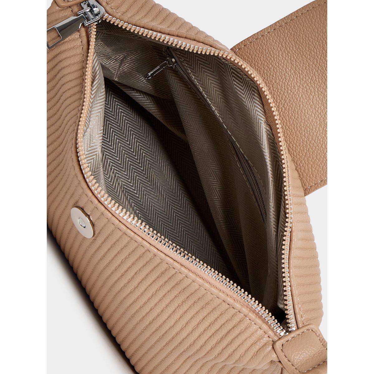شنطة بتفاصيل بارزة الملمس مع طية إغلاق-women-bagsandwallets-handbags-image-6