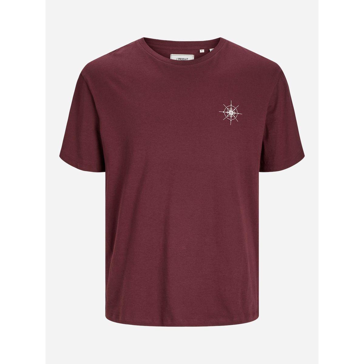 تيشيرت مطبع بطبعة جرافيك وياقة دائرية-men-clothing-tshirtsandpolos-tshirts-image-2