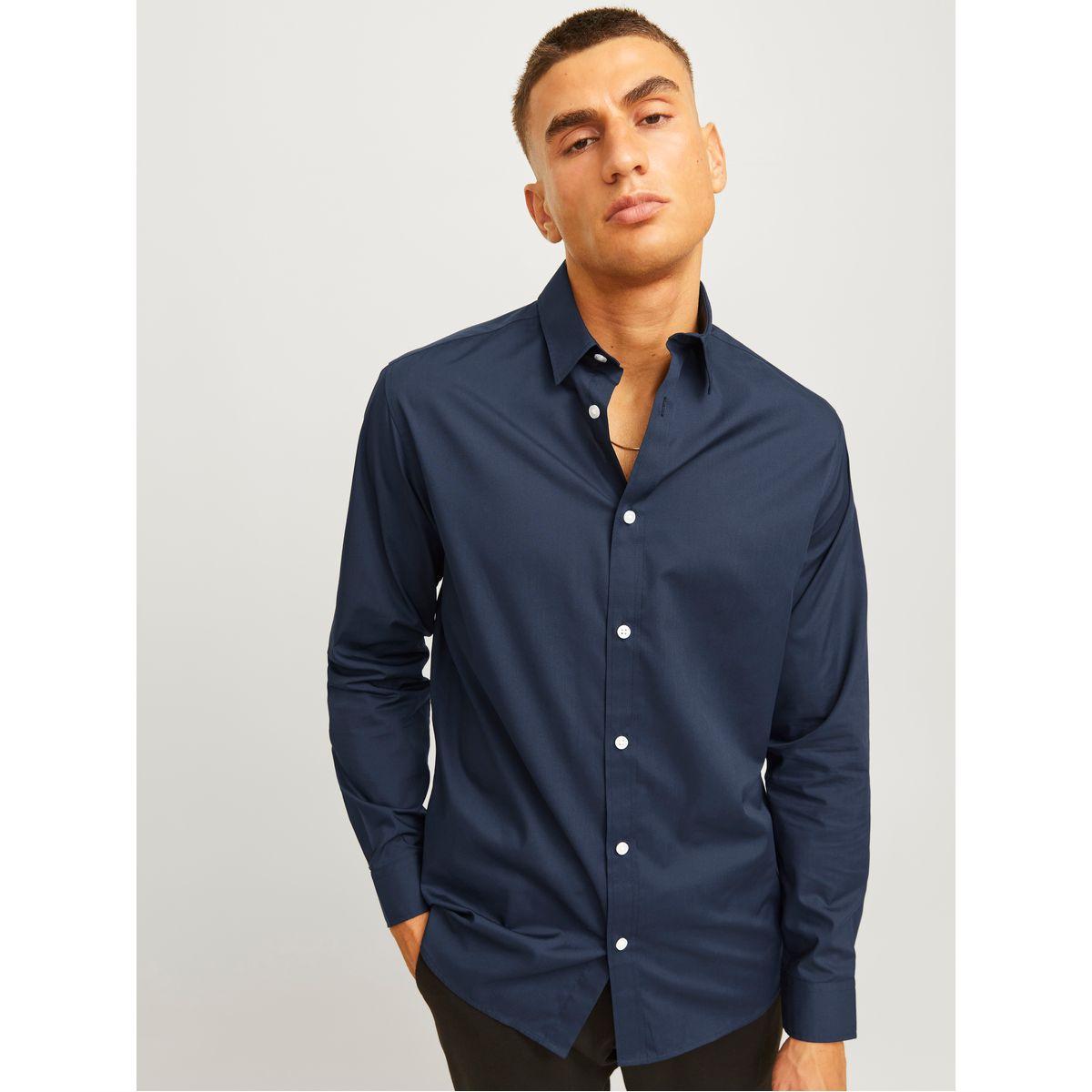 قميص سادة بأكمام طويلة وأزرار-men-clothing-shirts-image-5