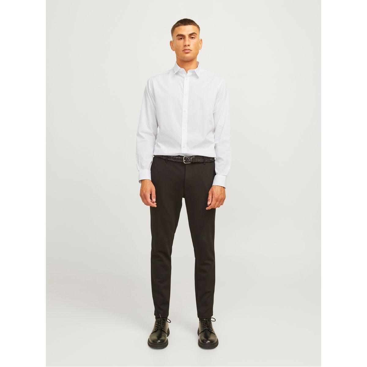 REBEL Solid Shirt with Button Cuff Detail-men-clothing-shirts-image-5