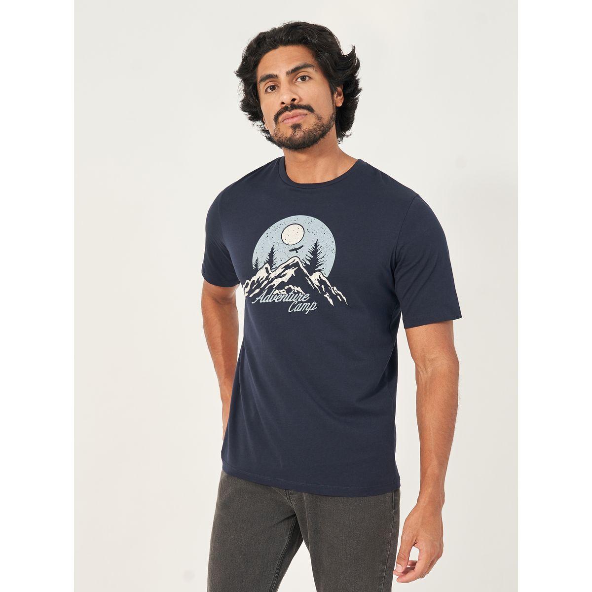 Produkt Adventure Camp Graphic Print Crew Neck T-Shirt-men-clothing-tshirtsandpolos-tshirts-image-1