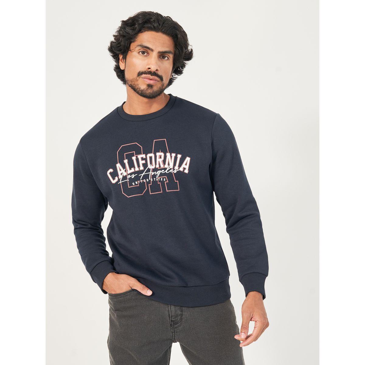 REBEL California Print Round Neck Sweatshirt-men-winterwear-hoodiesandsweatshirts-image-1