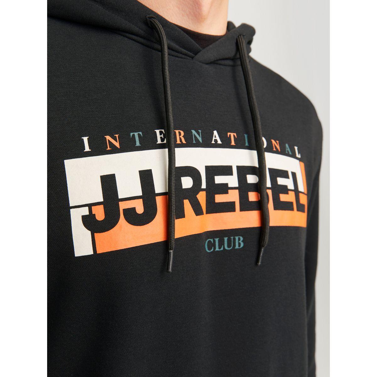 هودي مضلع بطبعة شعار وحواف مكبلة-men-winterwear-hoodiesandsweatshirts-image-2
