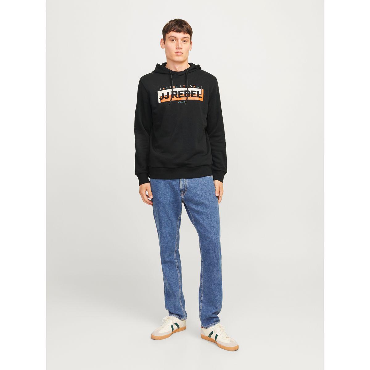 REBEL Logo Box Print Rib Cuffed Hoodie-men-winterwear-hoodiesandsweatshirts-image-5