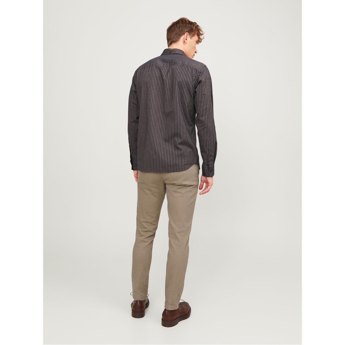 Jack & Jones Solid Ankle Length Slim Fit Pants-men-clothing-bottoms-trousersandchinos-trousers-image-4