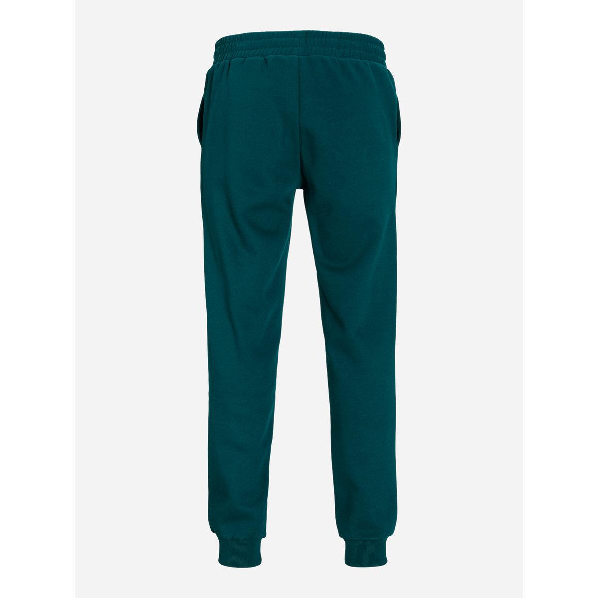 Jack & Jones Logo Print Cuffed Joggers with Drawstring-men-clothing-bottoms-joggers-image-2