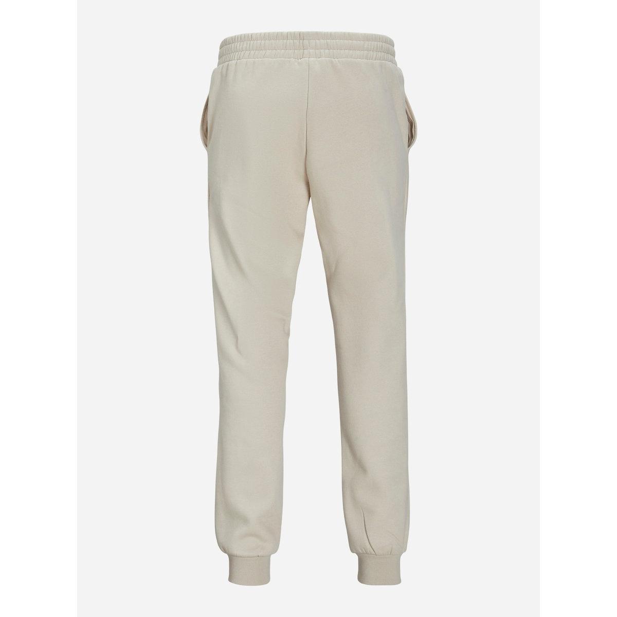 Jack & Jones Logo Print Cuffed Joggers with Drawstring-men-clothing-bottoms-joggers-image-2