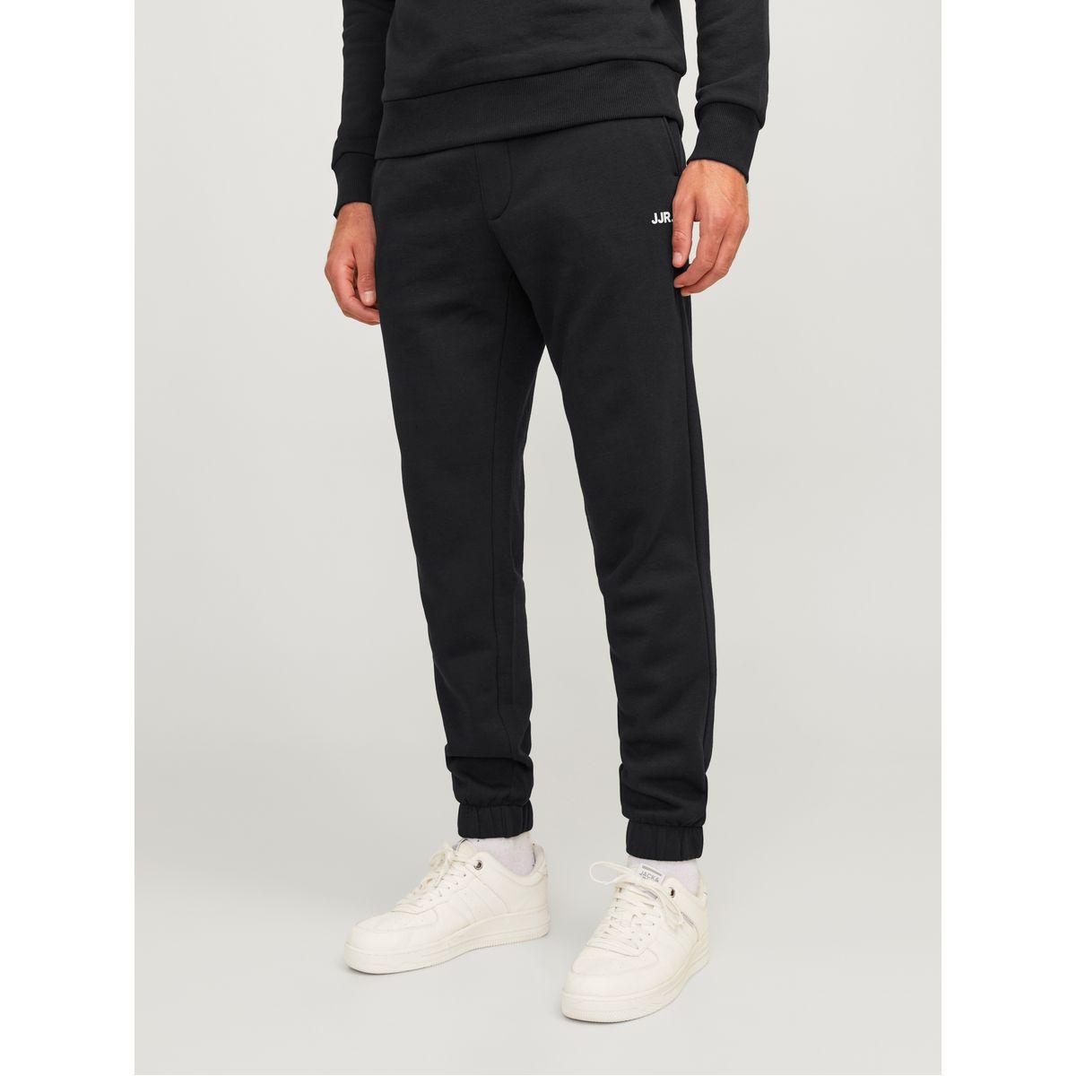 جوغر مزين بشعار مع أساور مطاطية-men-clothing-bottoms-joggers-image-1