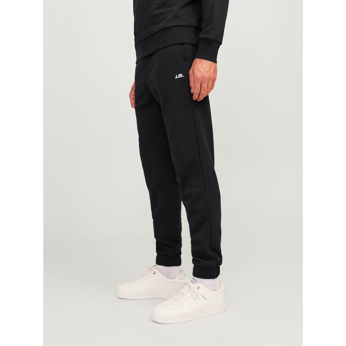 REBEL Logo Detail Elastic Cuffed Joggers-men-clothing-bottoms-joggers-image-2