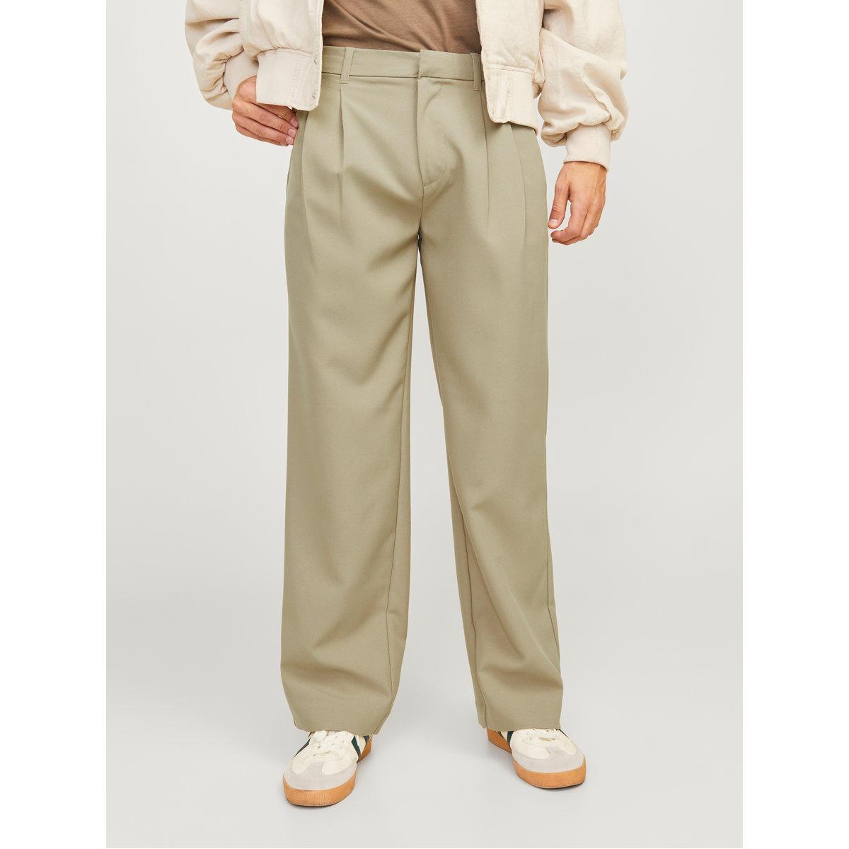 Jack & Jones Wide Leg Chino with Pockets-men-clothing-bottoms-trousersandchinos-trousers-image-1