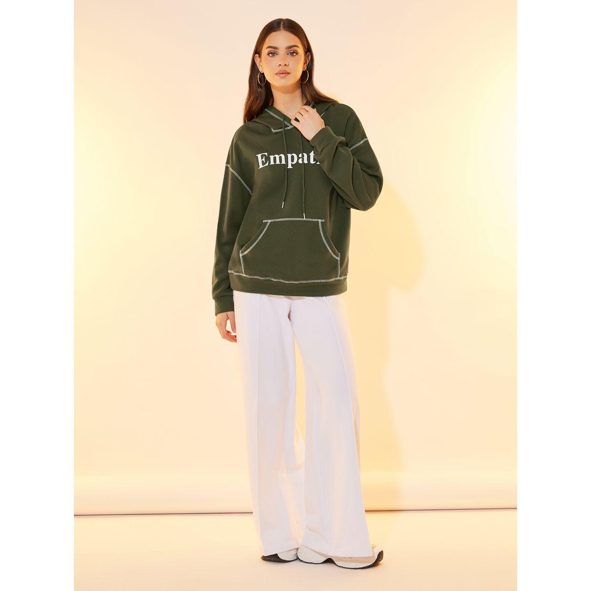 Styli Overlock Seam Slogan Print Relaxed Fit Hoodie-women-clothing-hoodiesandsweatshirts-hoodies-image-2
