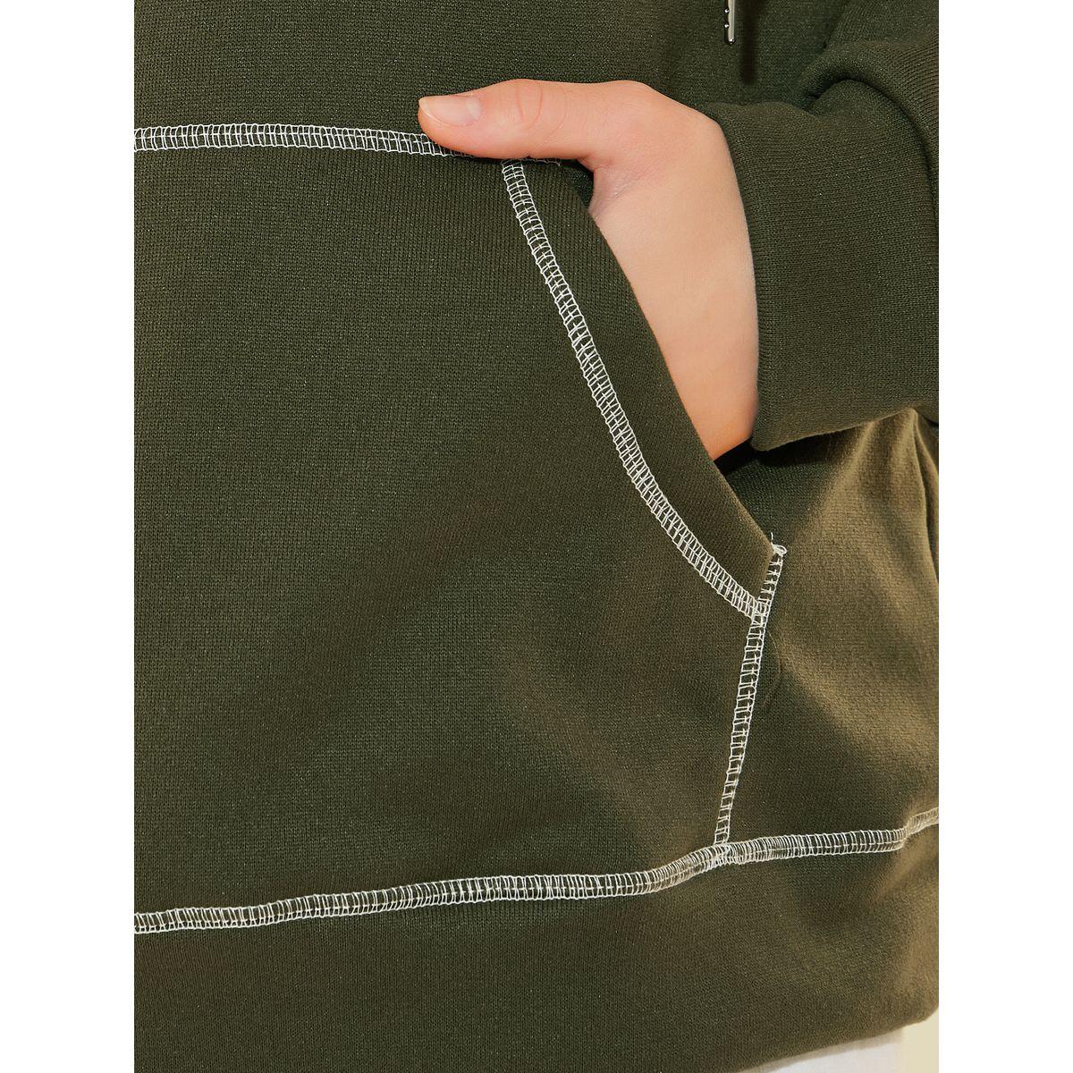 Styli Overlock Seam Slogan Print Relaxed Fit Hoodie-women-clothing-hoodiesandsweatshirts-hoodies-image-3