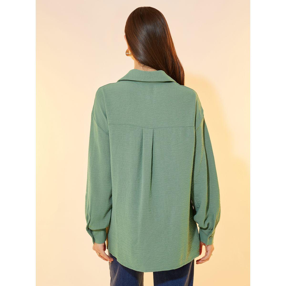 بلوزة سادة كاجوال بأكمام طويلة-women-clothing-shirtsandblouses-shirts-image-5