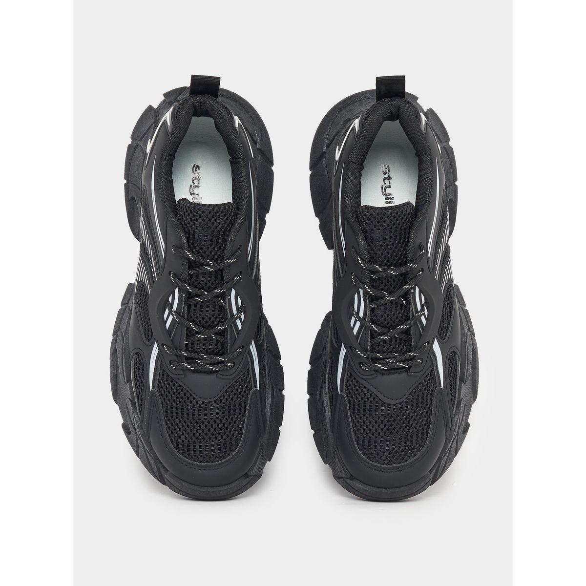Styli Color Block Graphic Cut Out Chunky Sole Sneakers-men-shoes-sneakers-image-4