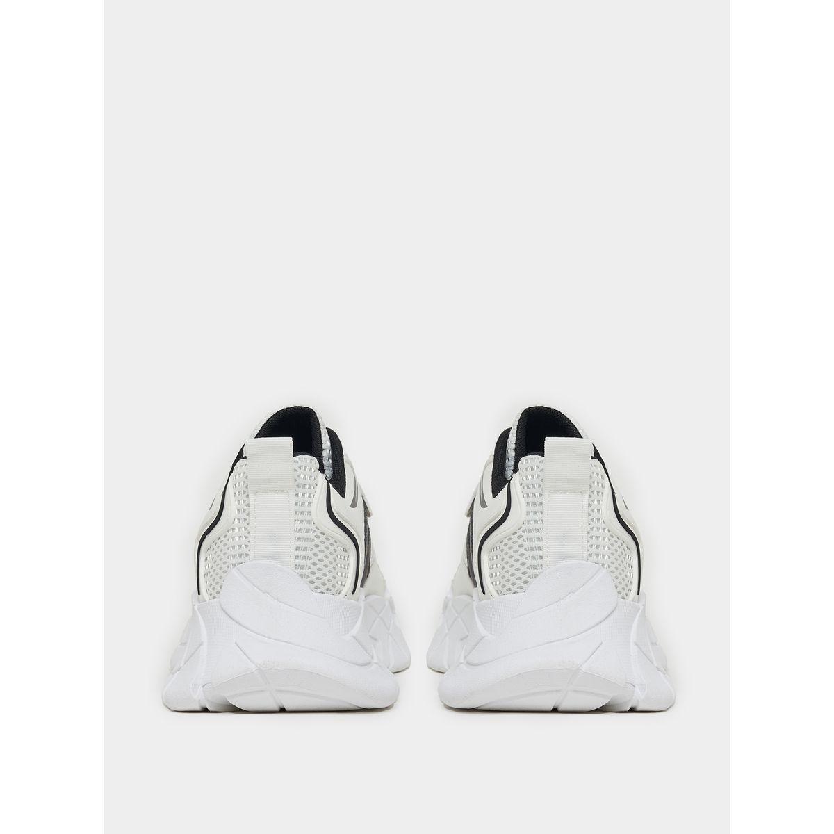 Styli Color Block Graphic Cut Out Chunky Sole Sneakers-men-shoes-sneakers-image-3