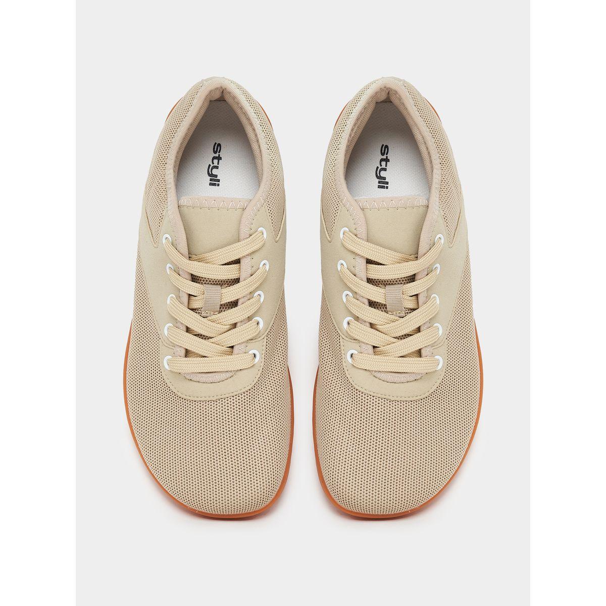 Styli Knitted Lace Up Lightweight  Sneakers-men-shoes-sneakers-image-5