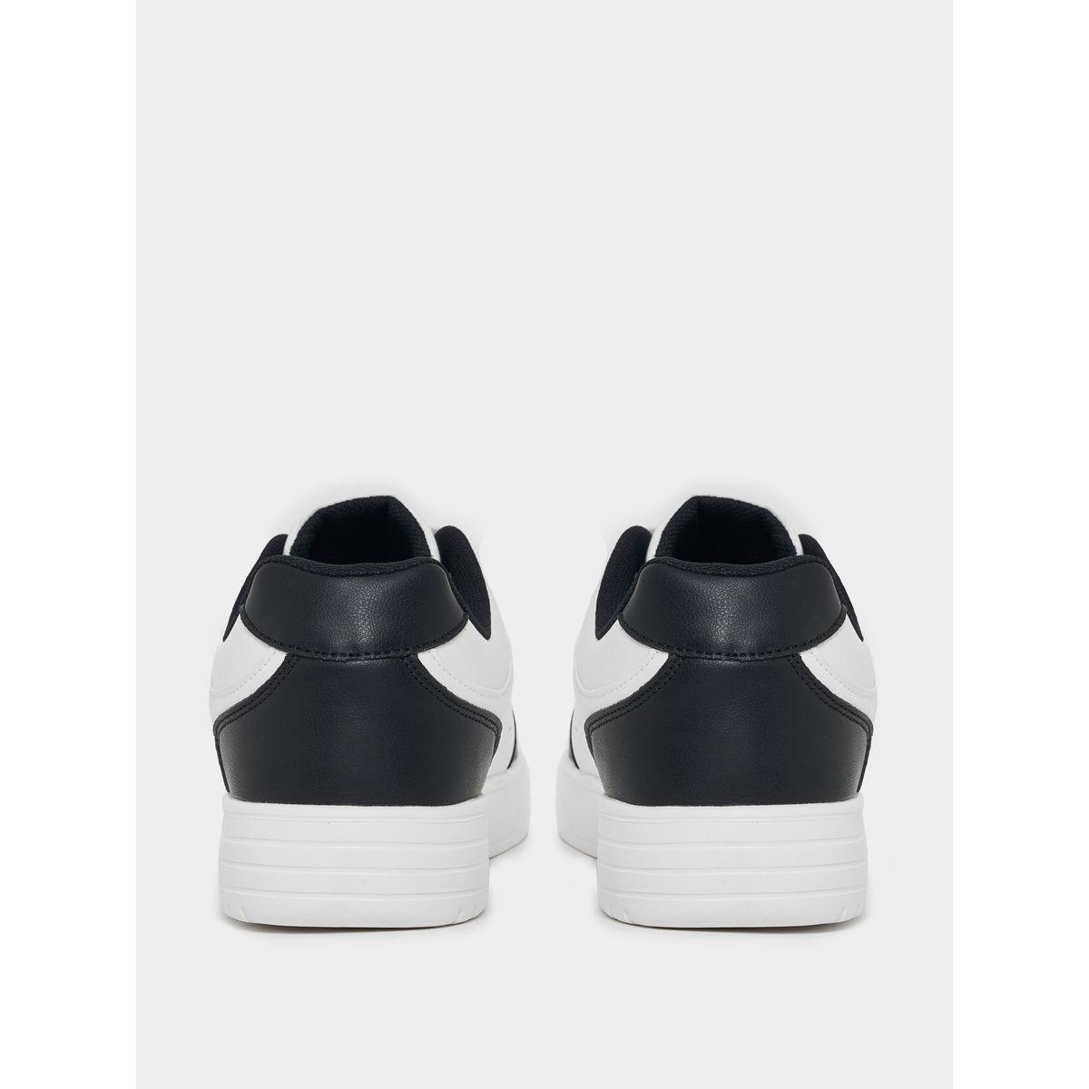 Styli Graphic Patch Work Lace Up Platform Sole Sneakers-men-shoes-sneakers-image-3
