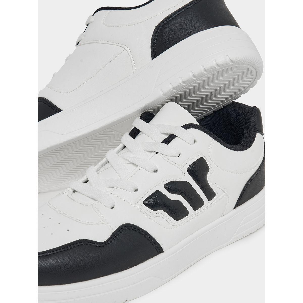 Styli Graphic Patch Work Lace Up Platform Sole Sneakers-men-shoes-sneakers-image-4