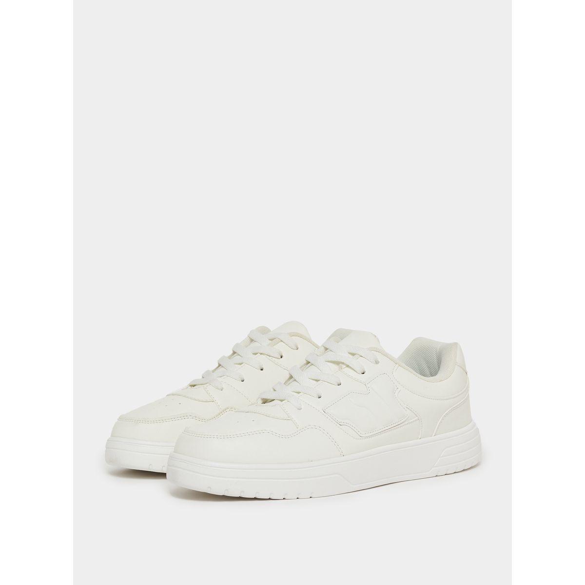 Styli Graphic Patch Work Lace Up Platform Sole Sneakers-men-shoes-sneakers-image-2