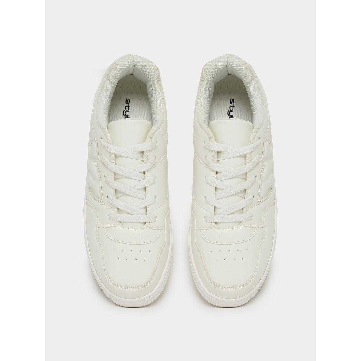 حذاء سنيكرز بنعل بلاتفورم ورباط غلق-men-shoes-sneakers-image-5