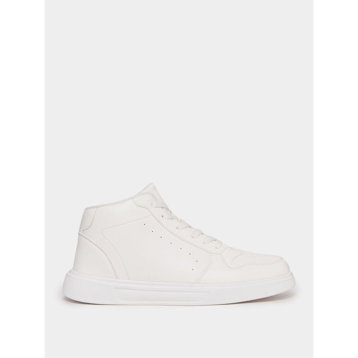 حذاء سنيكرز بنعل بلاتفورم ورباط غلق-men-shoes-sneakers-image-1