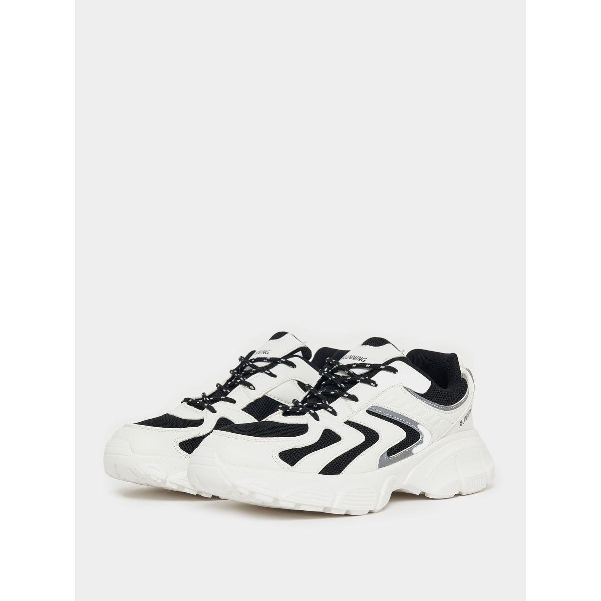 Styli Color Block Lace Up Chunky Sneakers-men-shoes-sneakers-image-2