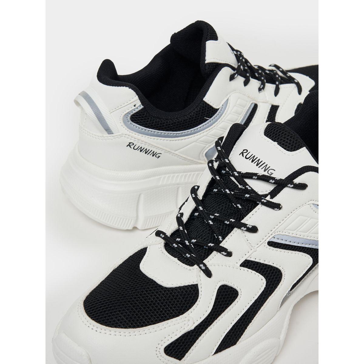 Styli Color Block Lace Up Chunky Sneakers-men-shoes-sneakers-image-4