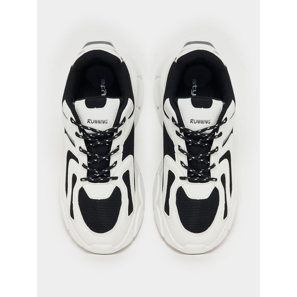 Styli Color Block Lace Up Chunky Sneakers-men-shoes-sneakers-image-5