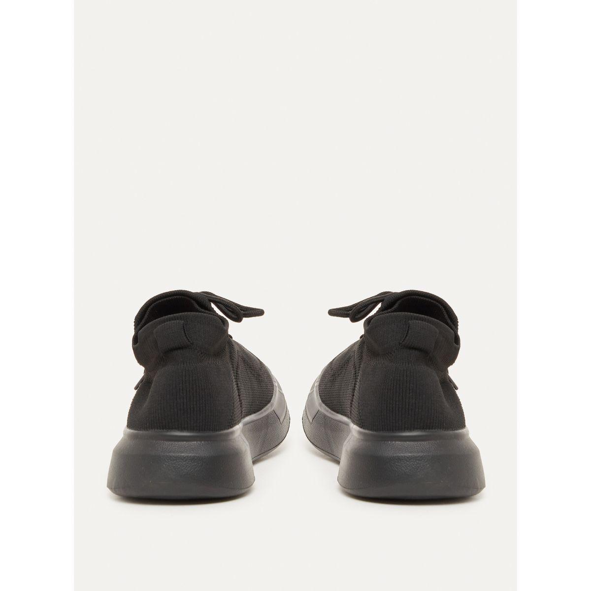 Styli Textured Lace Up Platform Sole Sneakers-men-shoes-sneakers-image-5