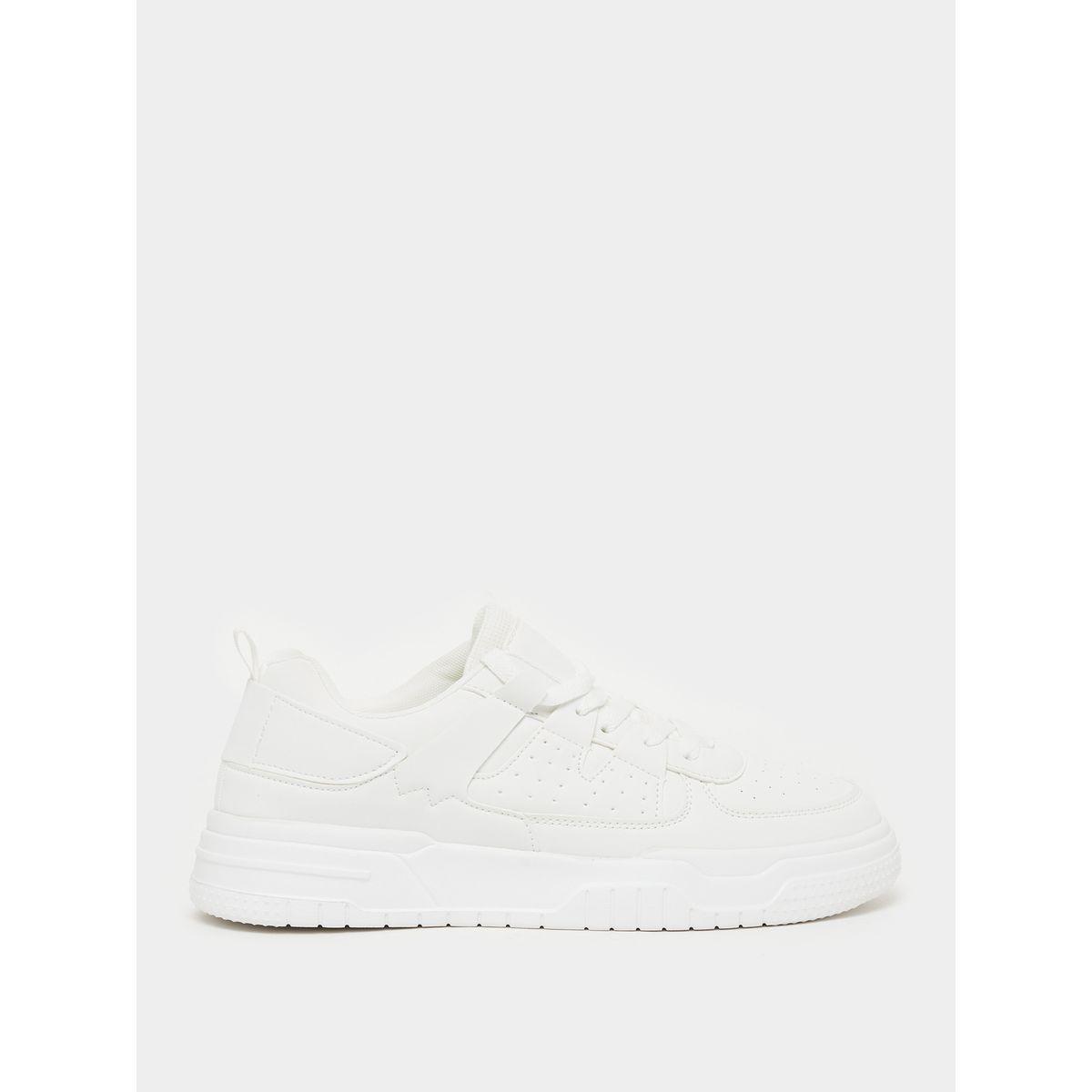 Styli Textured Platform Sole Lace Up Sneakers-men-shoes-sneakers-image-1