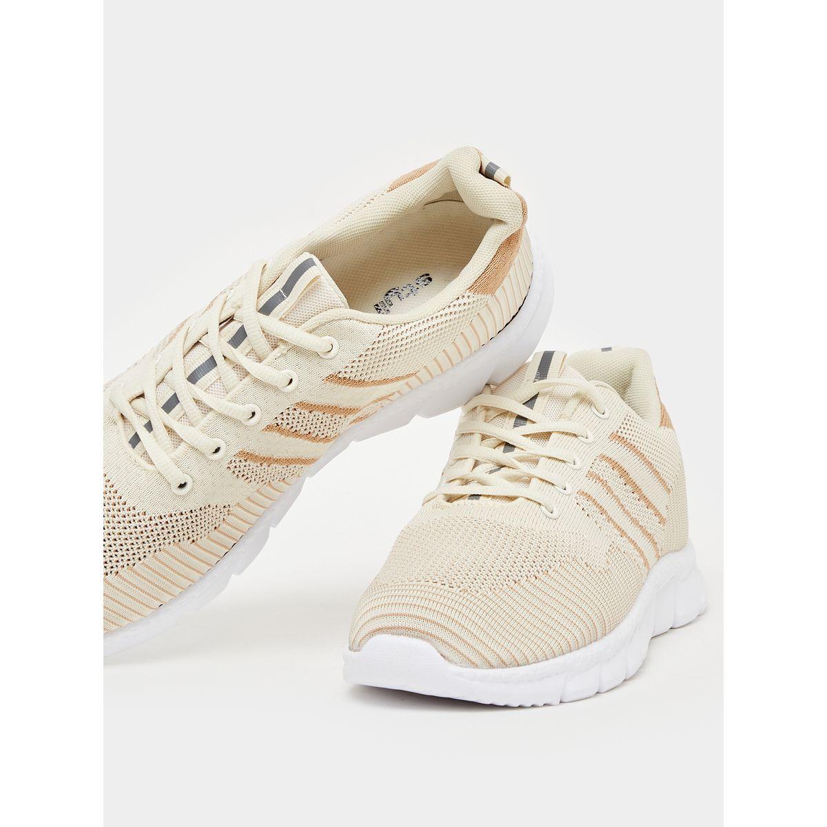 Styli Textured Gripped Sole Lace Up Sneakers-men-shoes-sneakers-image-2