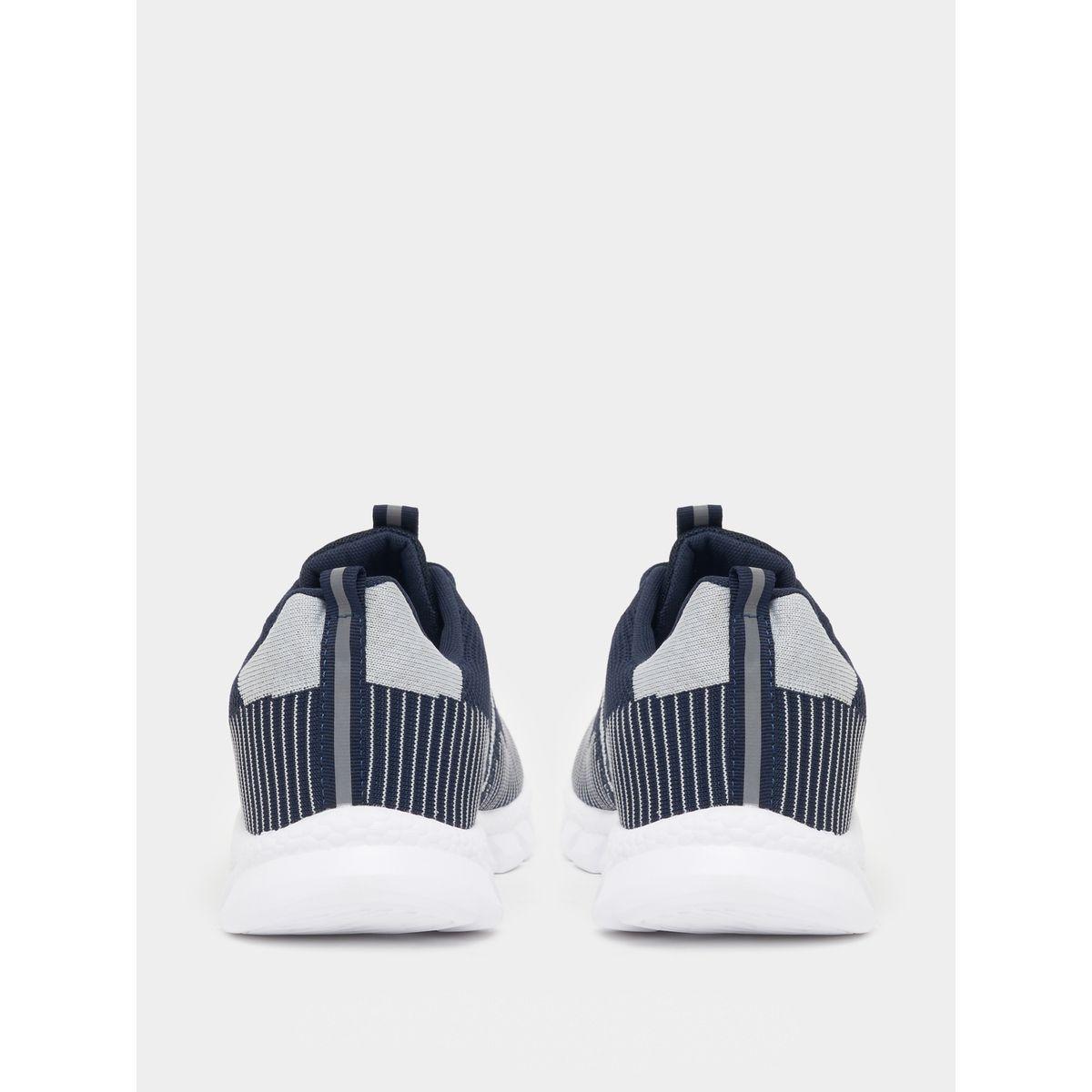 Styli Textured Gripped Sole Lace Up Sneakers-men-shoes-sneakers-image-4