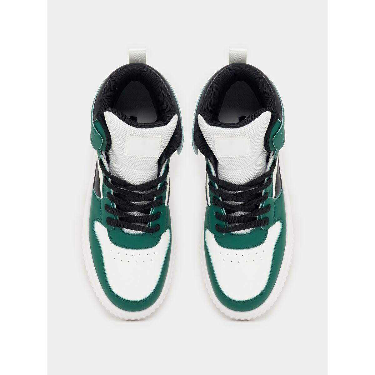 حذاء سكيت بوردينج بنمط كتل الالوان ورباط غلق-men-shoes-sneakers-image-5