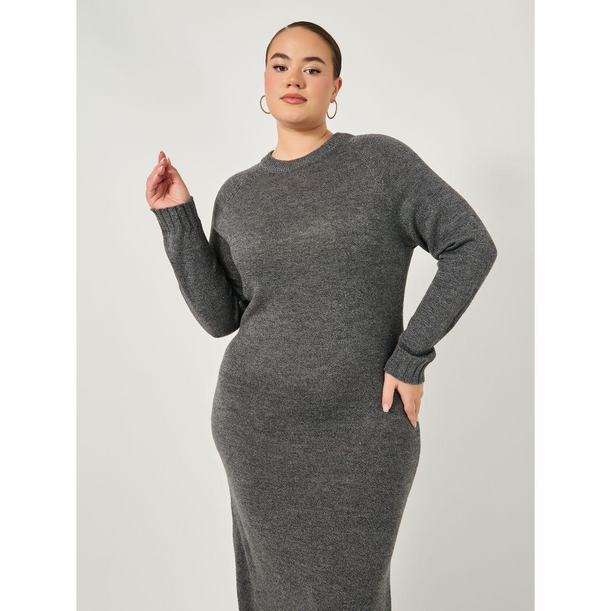 فستان طويل بمقاس كبيروأكمام طويلة-women-clothing-dresses-image-3