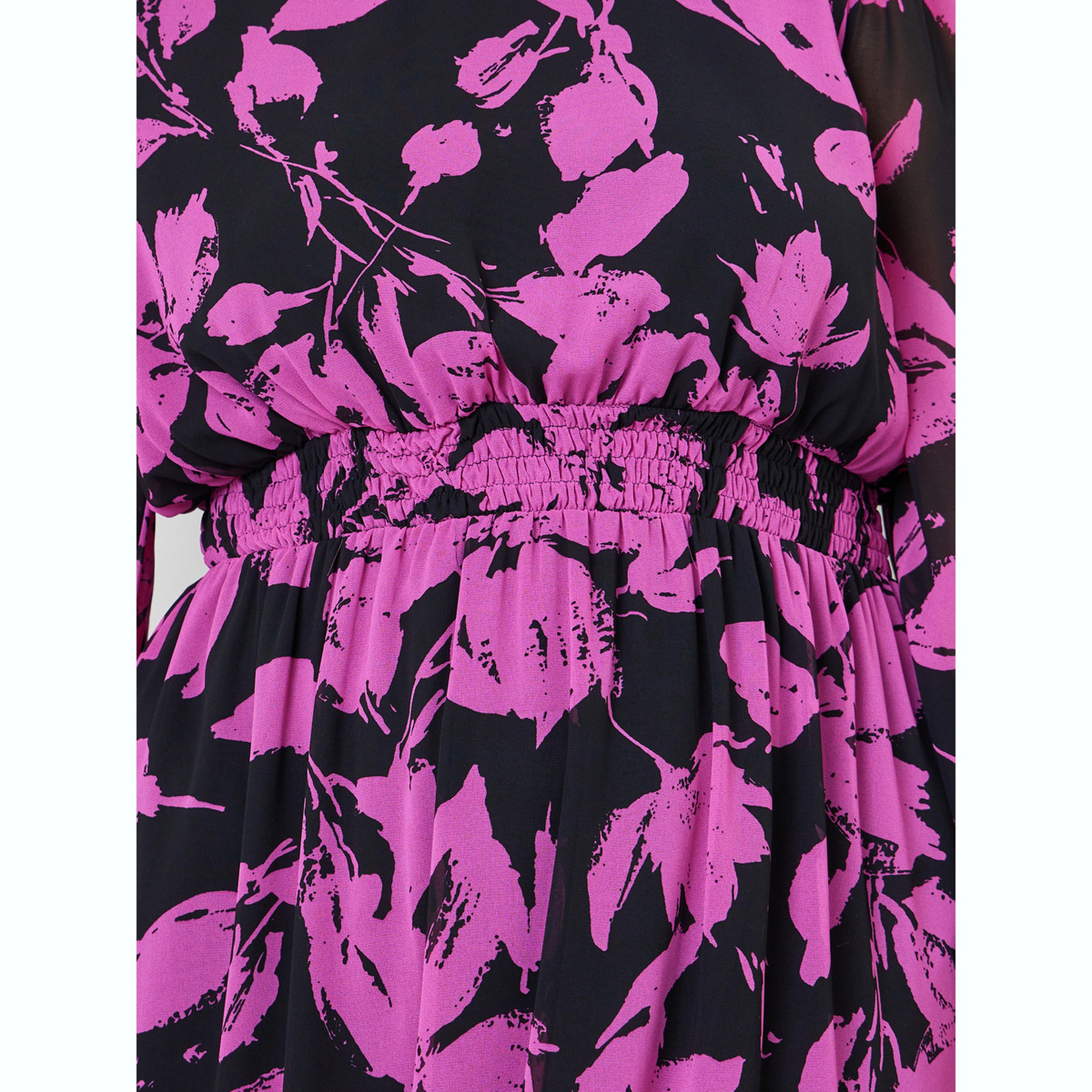 فستان ميدي متوسط الطول بطبعة كاملة بمقاس كبير-women-clothing-dresses-image-5