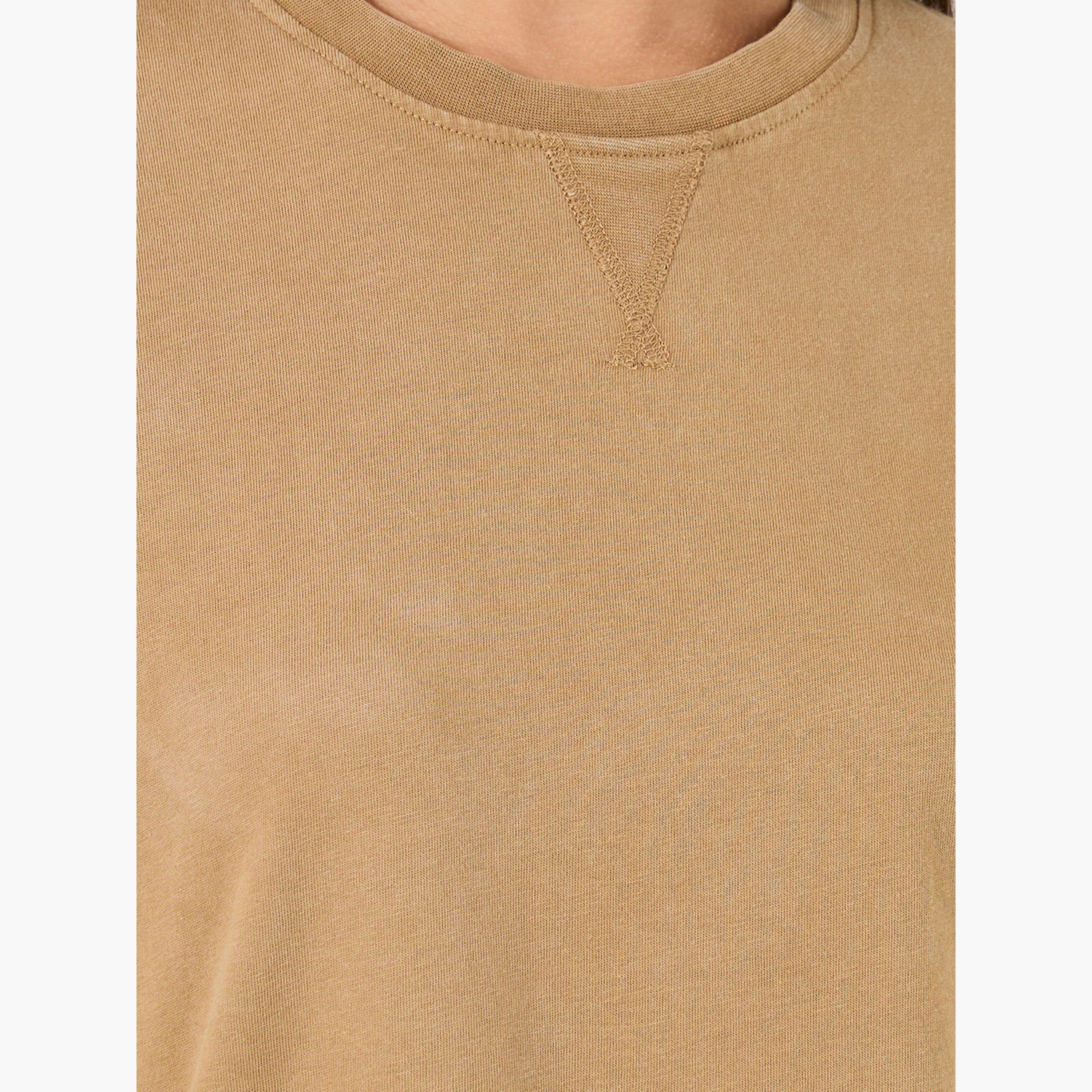 Styli Solid Oversized Round Neck T-Shirt-women-clothing-tshirts-image-3